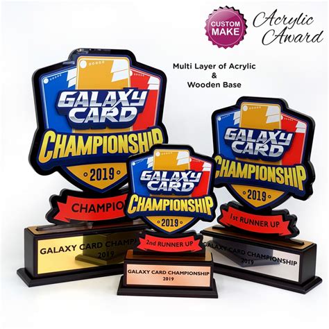 Custom Acrylic Trophies