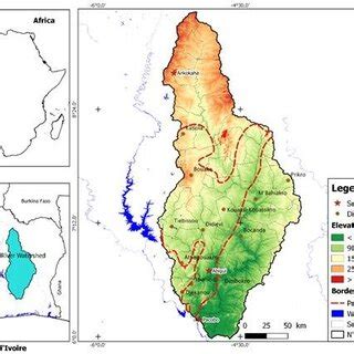 Map of the N'Zi River Watershed | Download Scientific Diagram