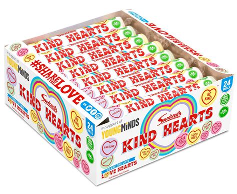 Swizzels Kind Hearts Roll 39g The Sweet Torium