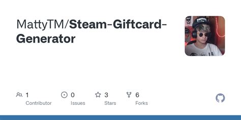 GitHub - MattyTM/Steam-Giftcard-Generator