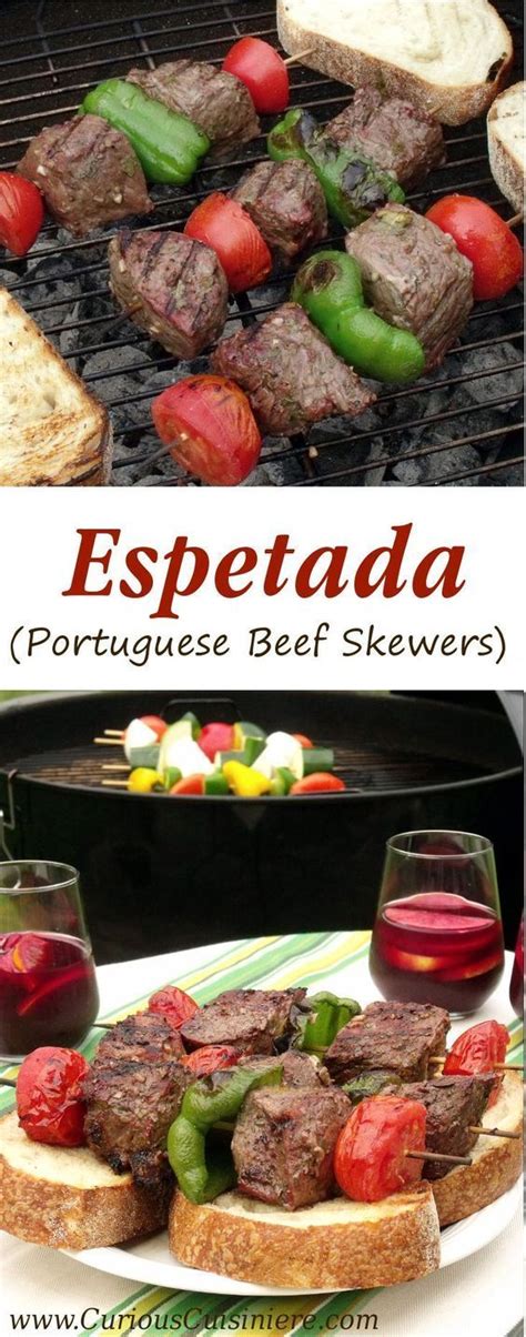 Espetada (Portuguese Beef Skewers)‪ | Recipe | Beef skewers, Portuguese ...