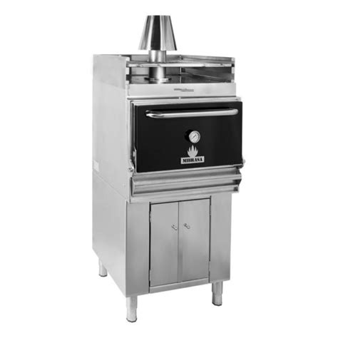 Horno Mibrasa Hmb Ab Sb Comensales Con Mesa Y Soporte Bandejas