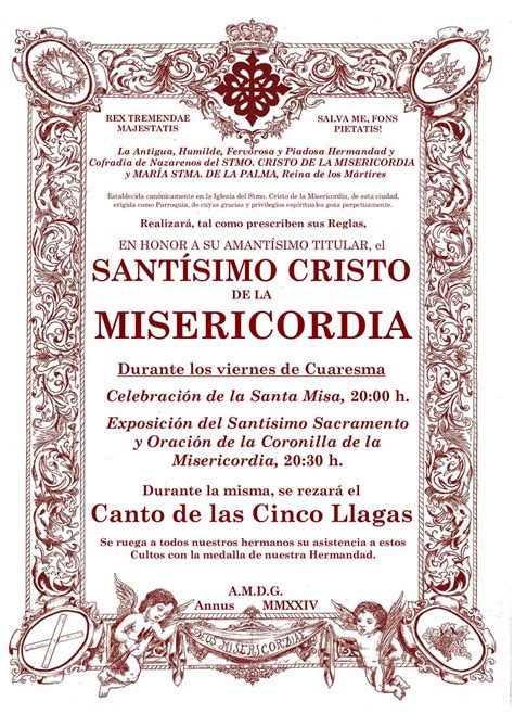 Comienzan Los Cultos De Los Viernes De Cuaresma Al Sant Simo Cristo De