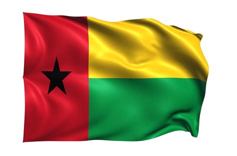 Guinea Bissau Waving flag Realistic Transparent Background 15309592 PNG