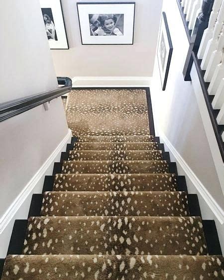 Antelope Print Stair Runner With Images Patterned Stair Carpet