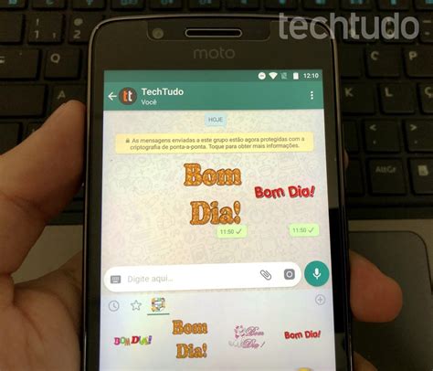 Figurinhas De Bom Dia Para Whatsapp Aprenda Como Usar No Mensageiro