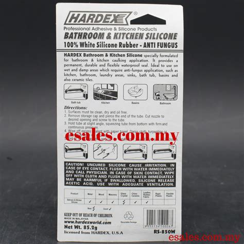 HARDEX Bathroom Kitchen Silicone RS 850W Pepper Spray Malaysia