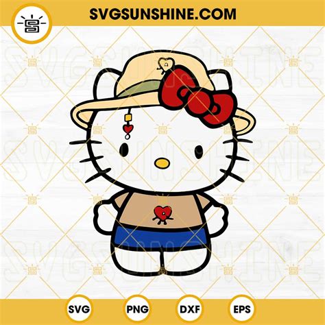 Hello Kitty Bad Bunny SVG, Hello Kitty Un Verano Sin Ti SVG PNG DXF EPS ...