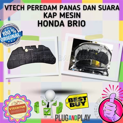 Jual Vtech Peredam Panas Dan Suara Kap Mesin Honda All New Brio Satya