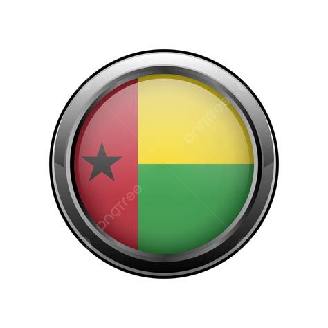 Bendera Guinea Bissau Vektor Guinea Bissau Bendera Bendera Guinea