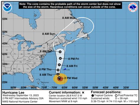 As Hurricane Lee Churns Off The Eastern Us Another Danger Lurks Rip