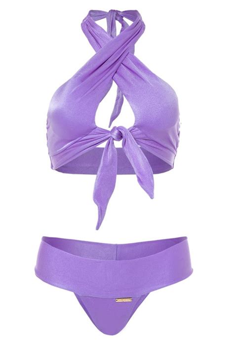 Luly Lilac Bikini Oleaje Swimwear