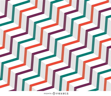 Descarga Vector De Fondo Abstracto Vintage Zig Zag