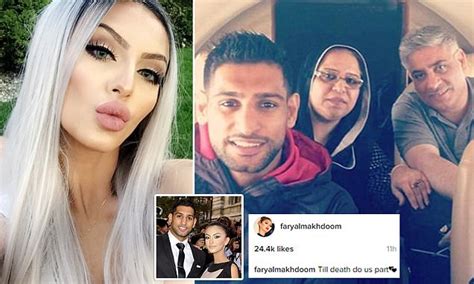 Faryal Khan S Naked Photo Which Upset Boxer Husband Amir S Parents Revealed Daily Mail Online
