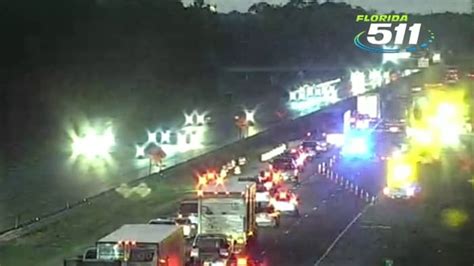 All Lanes Reopen After Multiple Crashes On I 95 Sb Near St Augustine