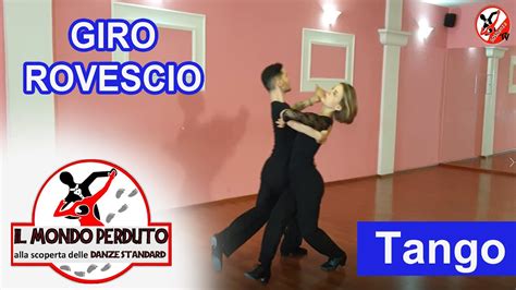 PASSI BASE Del GIRO ROVESCIO Di TANGO SCUOLA DI BALLO IN COPPIA