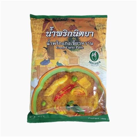 Nittaya Panang Curry Paste Kg Yumyumthaishop Co Uk