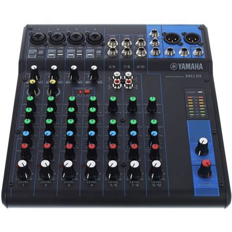 Yamaha MG10XU 10 Channel Mixer With Effects Guitar Center