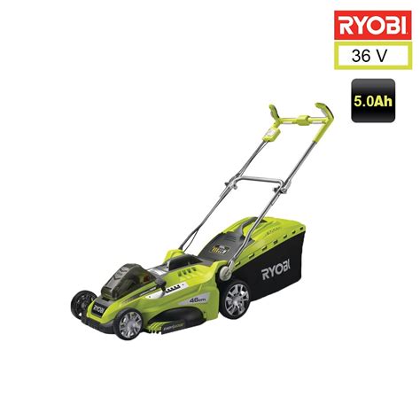 Tondeuse Pouss E Ryobi V Lithiumplus Coupe Cm Batterie Ah