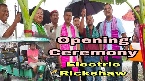 Opening Ceremony Koilamoila Electric Rickshaw Owner Association Parking