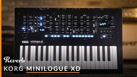 Korg Minilogue Xd Polyphonic Analogue Synthesizer Reverb Demo Video