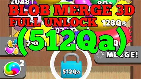 BLOB MERGE 3D FULL UNLOCK 512Qa YouTube