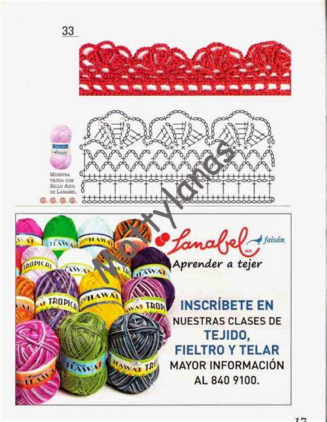 Como Hacer Bordes En Crochet Revistas De Manualidades Gratis