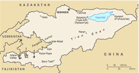 Kyrgyzstan Maps