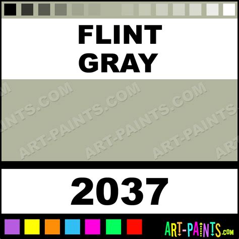 Flint Gray International Military Enamel Paints 2037 Flint Gray