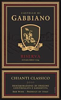 Castello Di Gabbiano Riserva Red Chianti Classico Rating And