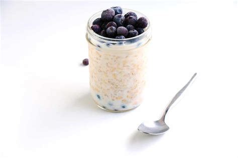 Blueberry Overnight Oats Baking Ginger