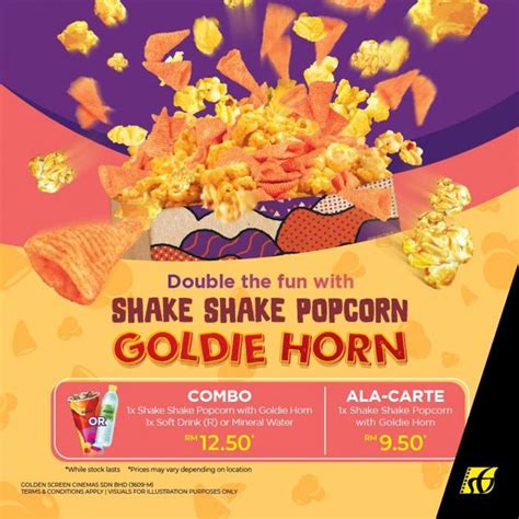 GSC Shake Shake Popcorn Goldie Horn Promotion (5 December 2019 onwards)