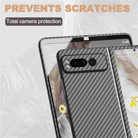 Google Pixel Fold Phone Carbon Fiber Aramid Case Cover Price In Kuwait