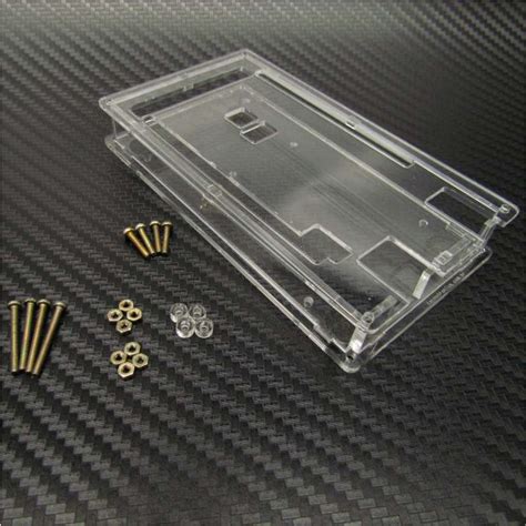 Gabinete Box Case Acr Lico Transparente Para Arduino Tecnotronics