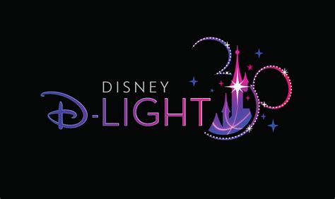 New Logo Design for Disney D Light at Disneyland Paris