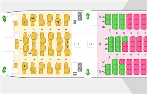 Asiana Airlines A380 Seat Map