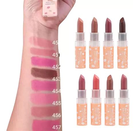 Labial Barra Mate Linea Nude Lips Max Love Rekabeautyshop MercadoLibre