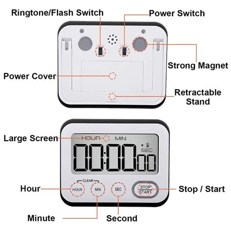 Wsfs Digital Kitchen Countdown Timer Teachers Cla Vicedeal