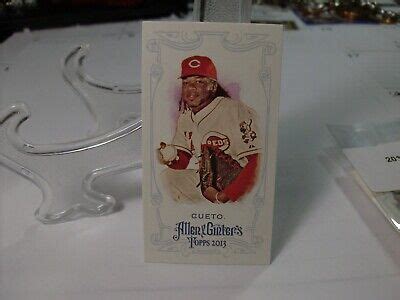 2013 Topps Allen Ginter Mini 294 Johnny Cueto Cincinnati Reds 13