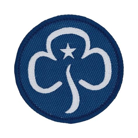 Leader Trefoil Woven Badge Official Girlguiding Shop