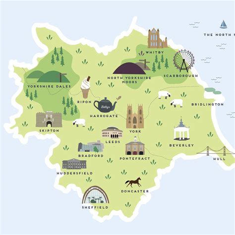 world maps library complete resources maps yorkshire