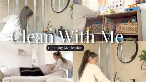 Clean With Me Whole House Clean All Day Deep Cleaning Motivation