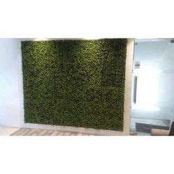 Plastic Green Artificial Grass Wall For Decoration At Rs 55 Square