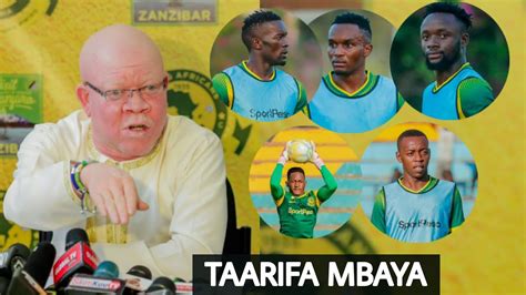 Taarifa Mbaya Yanga Yapata Pigo Zito Songea Wachezaji Tegemeo Kuikosa