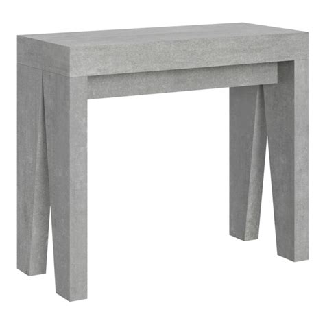 Consolle Allungabile X Cm Effetto Legno Grigio Naxy Maisons