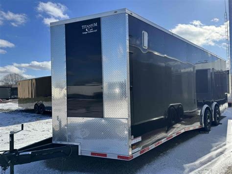 2024 RC Trailers 7 X 16 R RGT ENCLOSED TRAILER WITH REAR RAMP Cargo