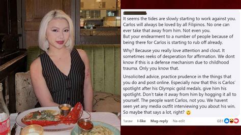 Chloe San Jose Replies To Spotlight Hogger Accusation Of Netizen PEP Ph