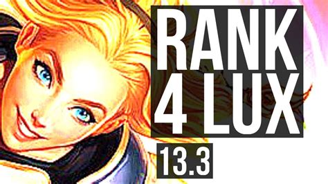 LUX Vs TRISTANA MID 8 1 15 Rank 4 Lux 1 5M Mastery Godlike TR