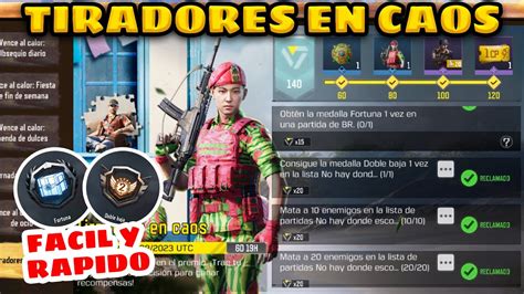 Como Completar El Evento Tiradores En Caos Call Of Duty Mobile Facil Y