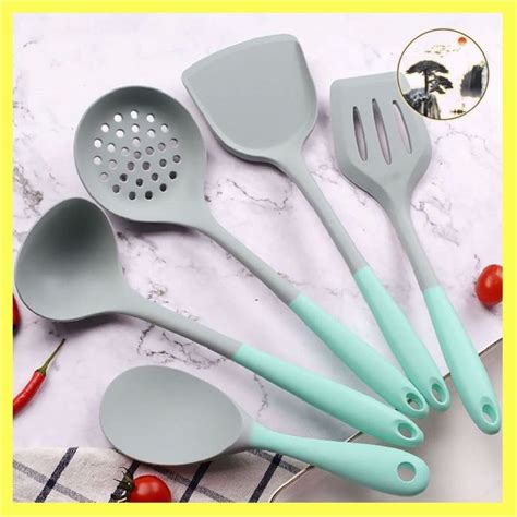 Silicone Kitchen Utensils Silicone Kitchenware Frying Spatula Soup